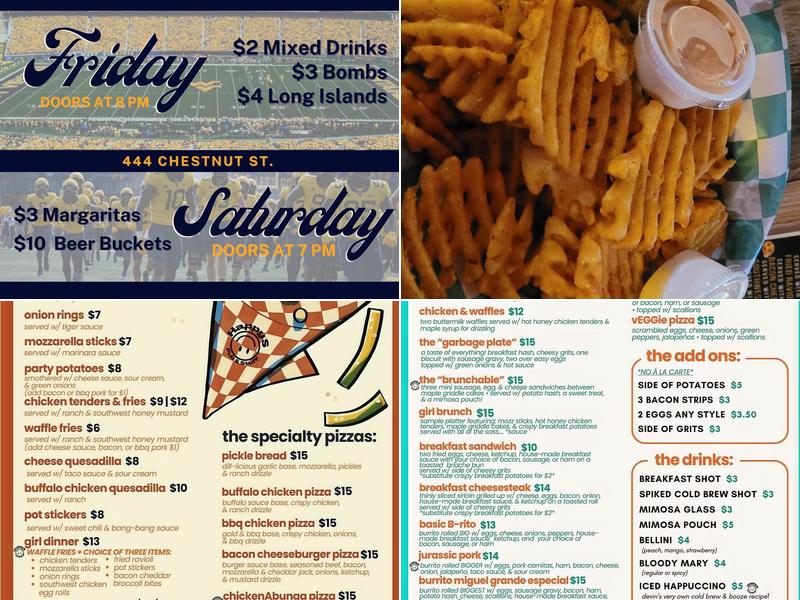 Happy's Pub & Stuff Menu