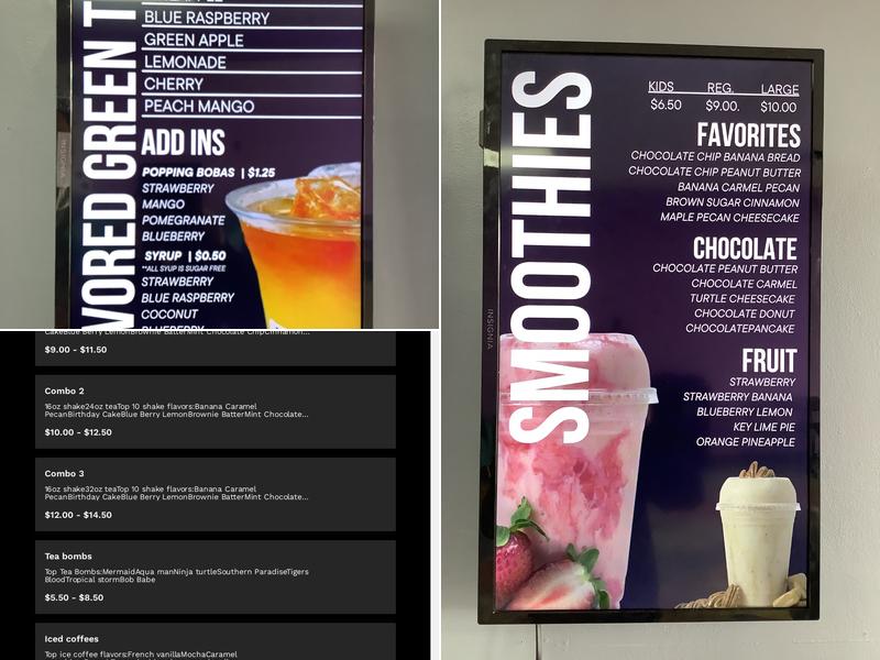 Live Healthy Be Happy Menu