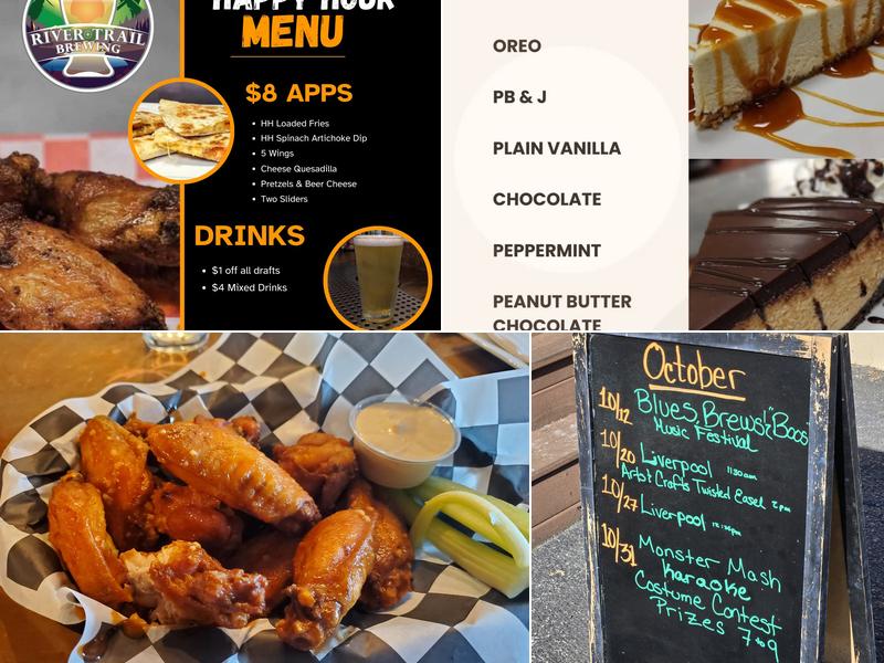 River Trail Brewing Menu