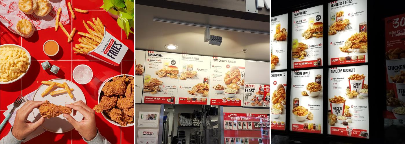 KFC Menu