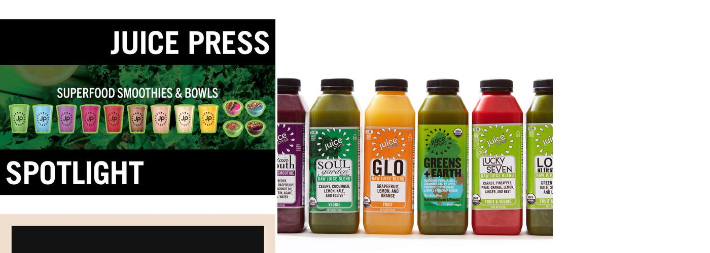 Juice Press Menu