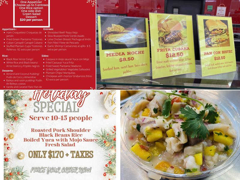 El guajiro Cubano Menu