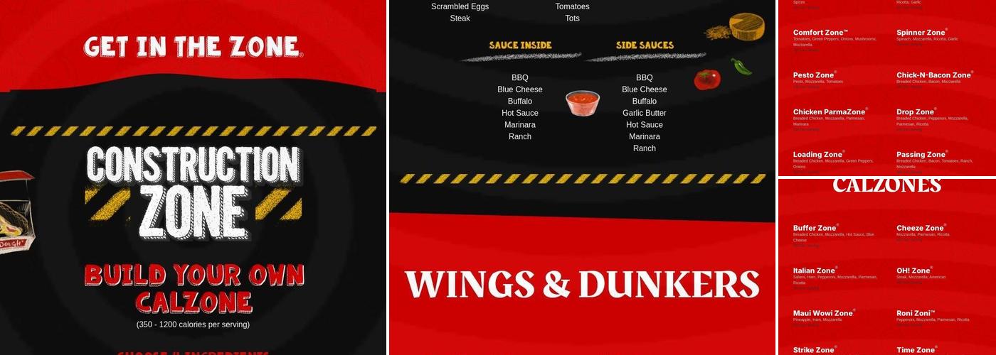 D.P. Dough Menu