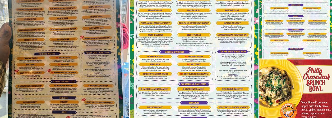 The Flying Biscuit Cafe Menu