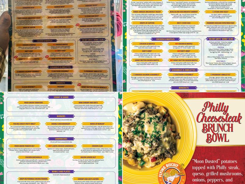 The Flying Biscuit Cafe Menu