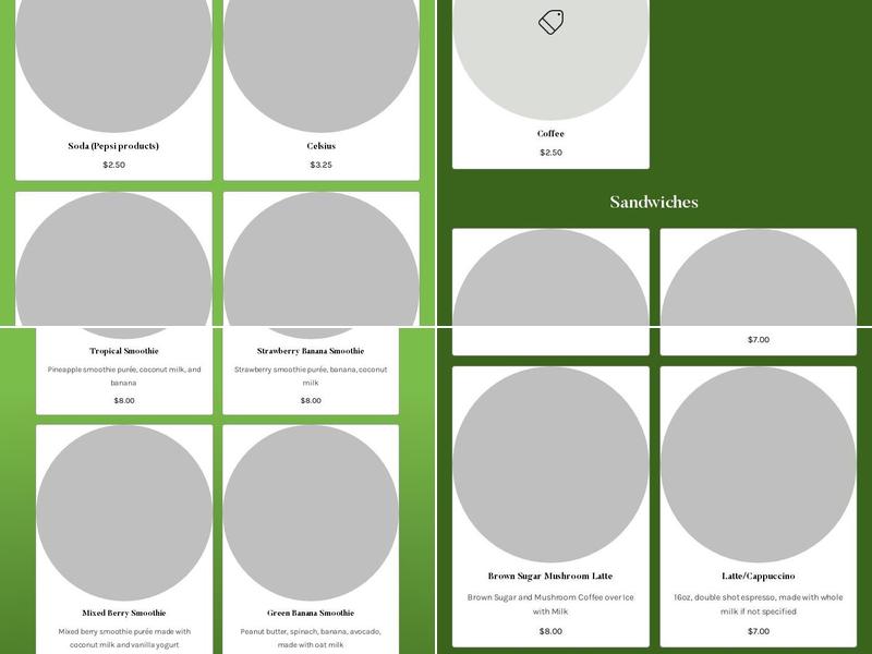 Shipwreck Eatery Menu