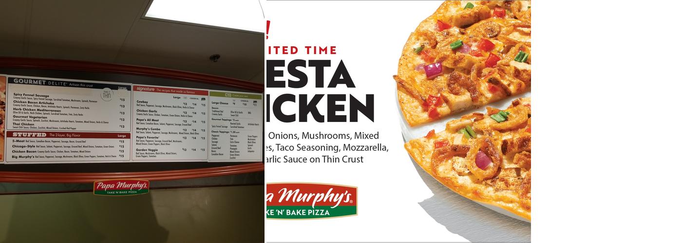 Papa Murphy's | Take 'N' Bake Pizza Menu