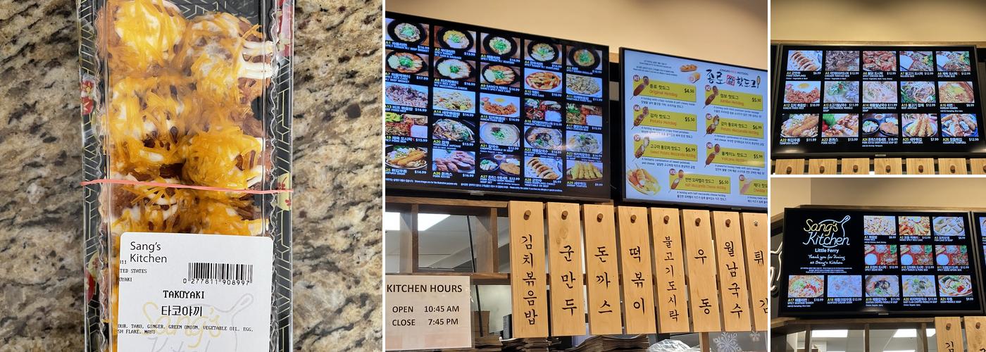 Sang’s Kitchen Menu