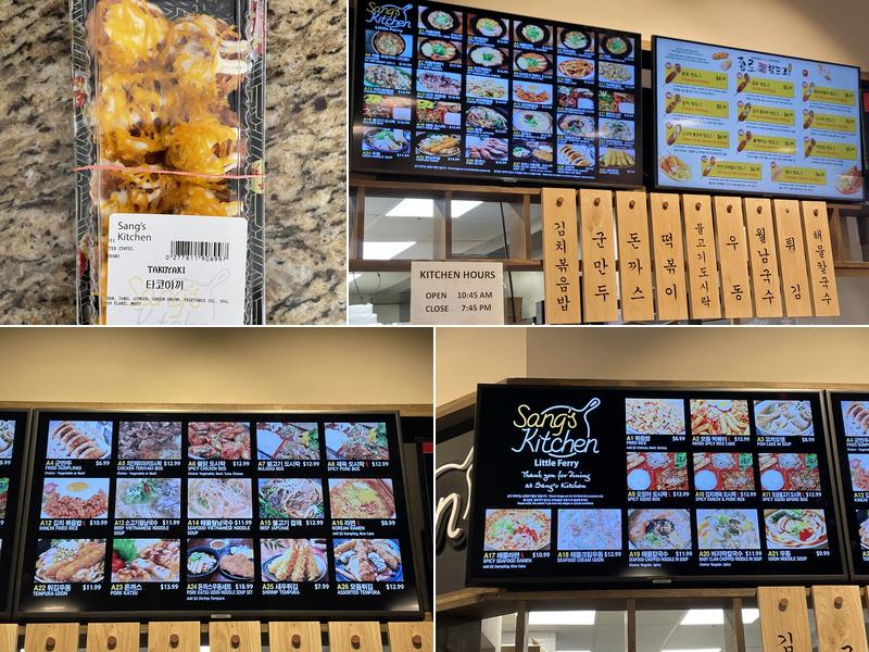 Sang’s Kitchen Menu