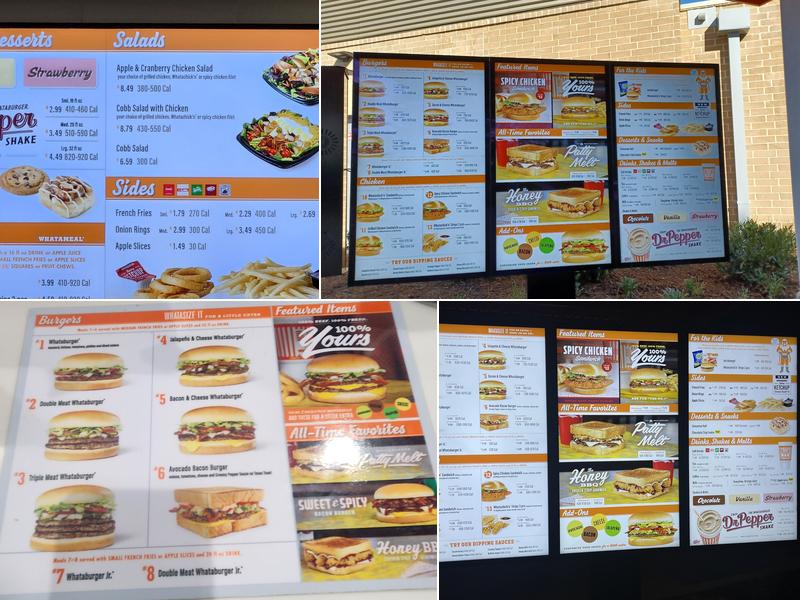 Whataburger Menu