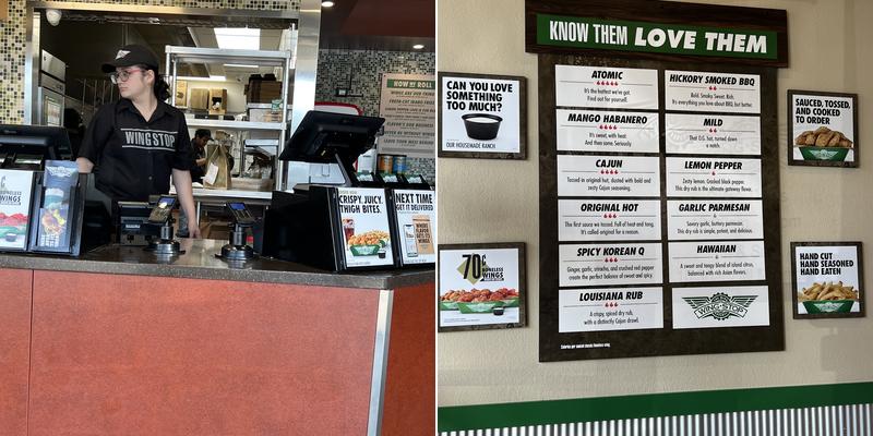 Wingstop Menu