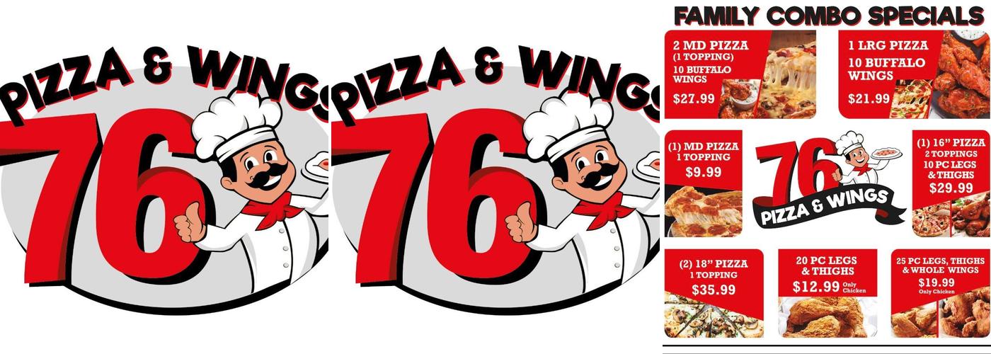 76 pizza and wings