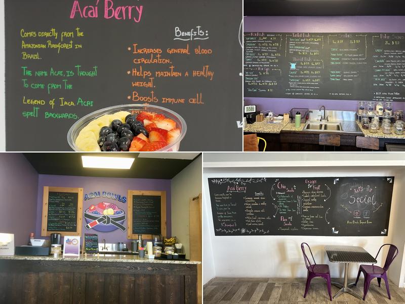 Açaí Bowls Tropical Fusion Menu