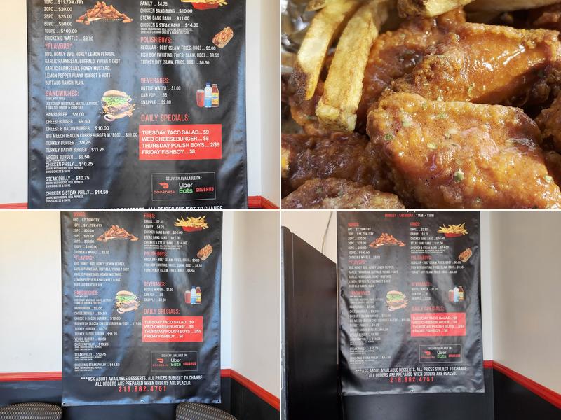 Baby D’s Chicken Shack Menu