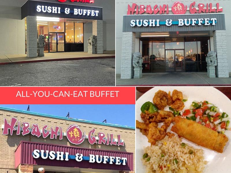 Hibachi grill and buffet