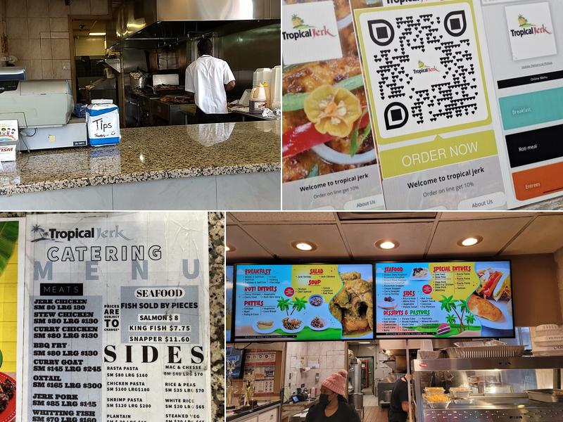 Tropical Jerk Baldwin Menu