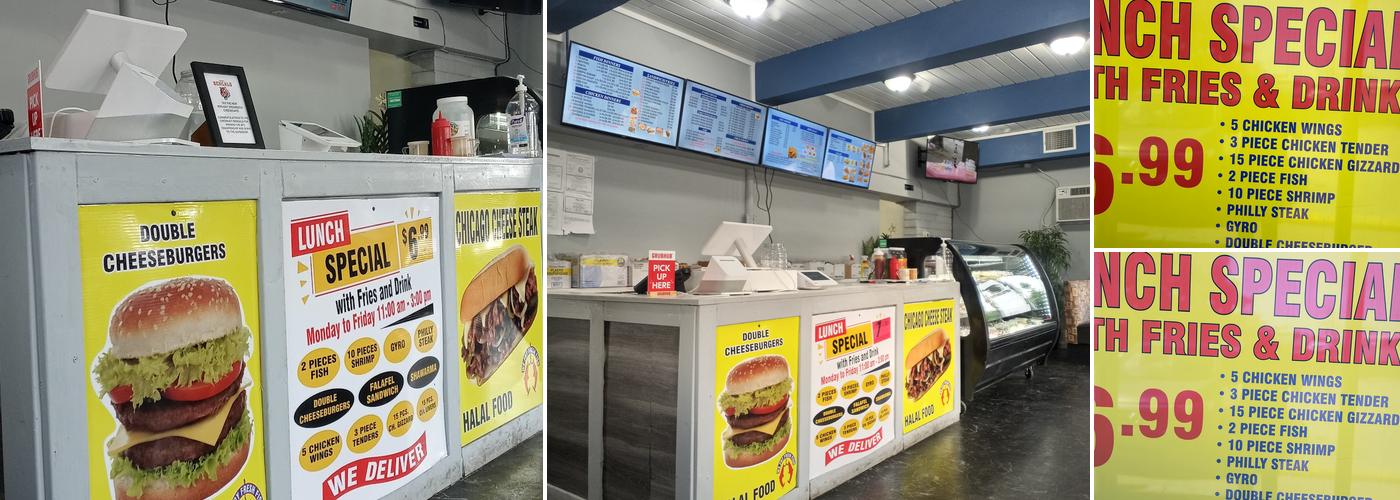 WAEL HOOKS FISH AND CHICKEN Menu