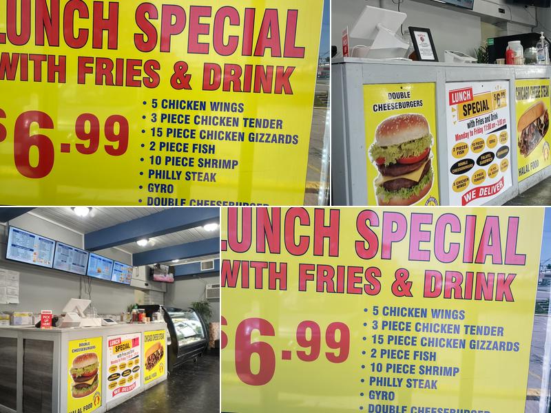 WAEL HOOKS FISH AND CHICKEN Menu