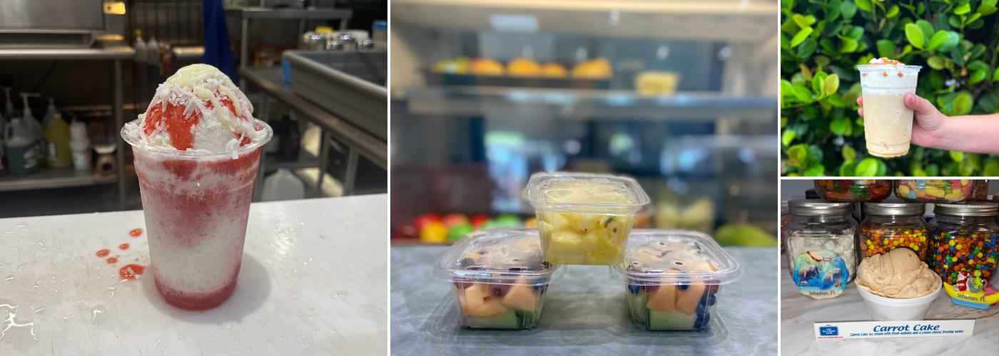 Paradise Ice Cream Menu