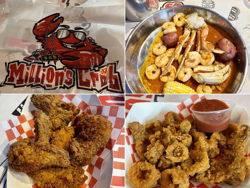 Million's Crab Boiled Seafood - Roseville