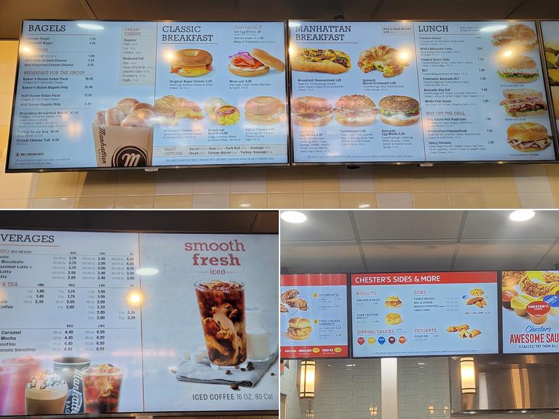 Chester's Chicken Menu