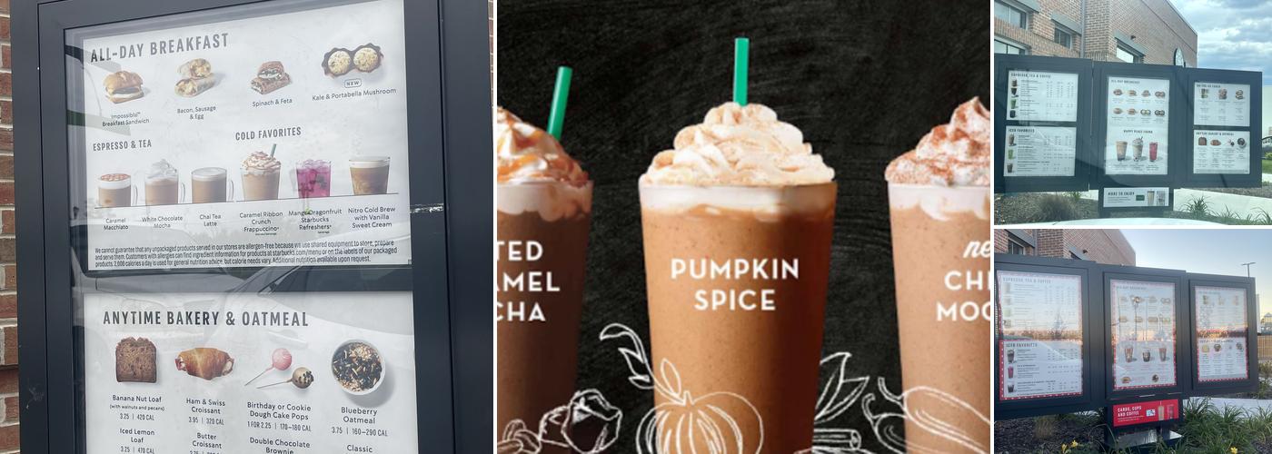 Starbucks Menu