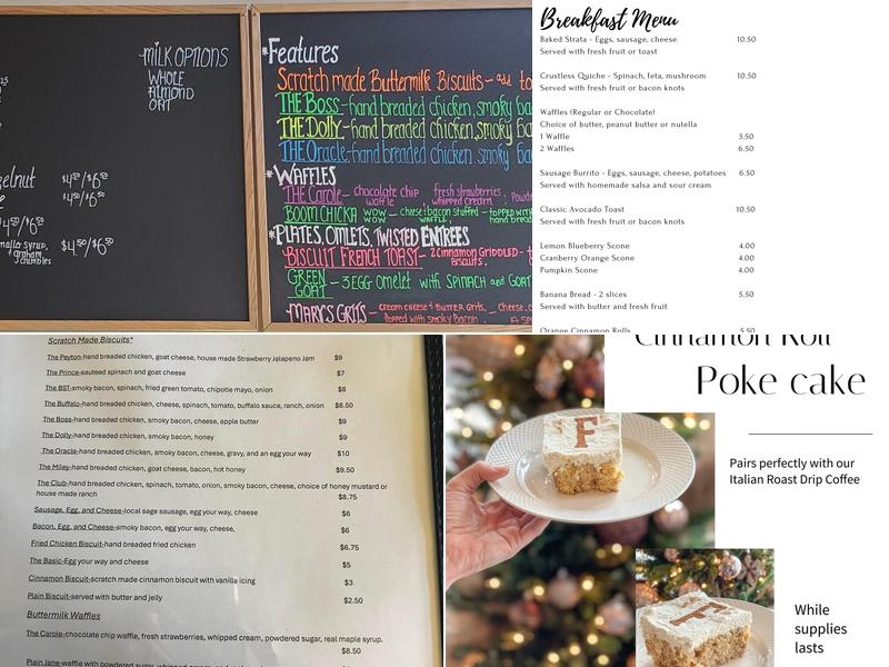 Buttermilk Biscuit Company & Coffee Shop Menu