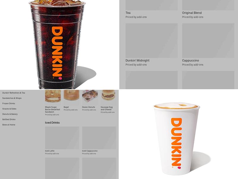 Dunkin' Menu