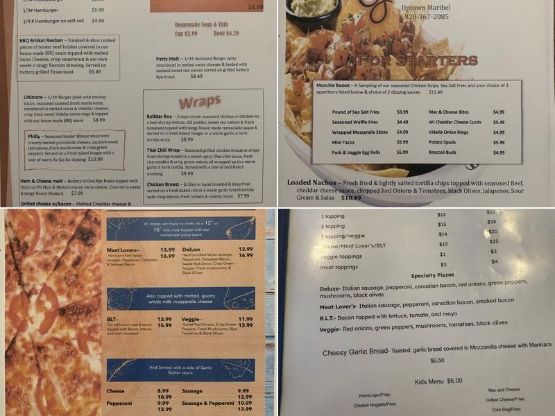 Gordy's Pub and Grill Menu
