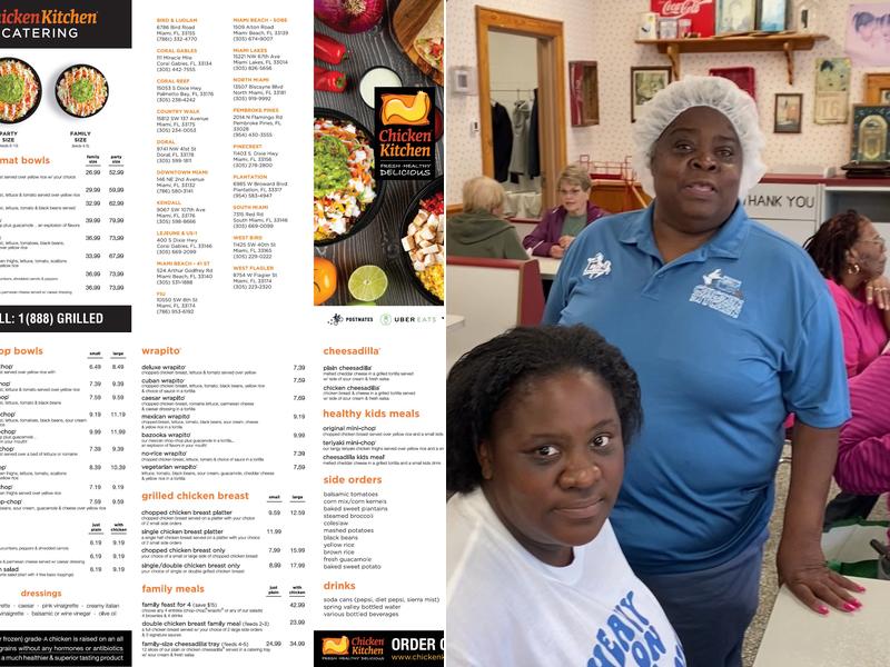 Chicken Kitchen Menu