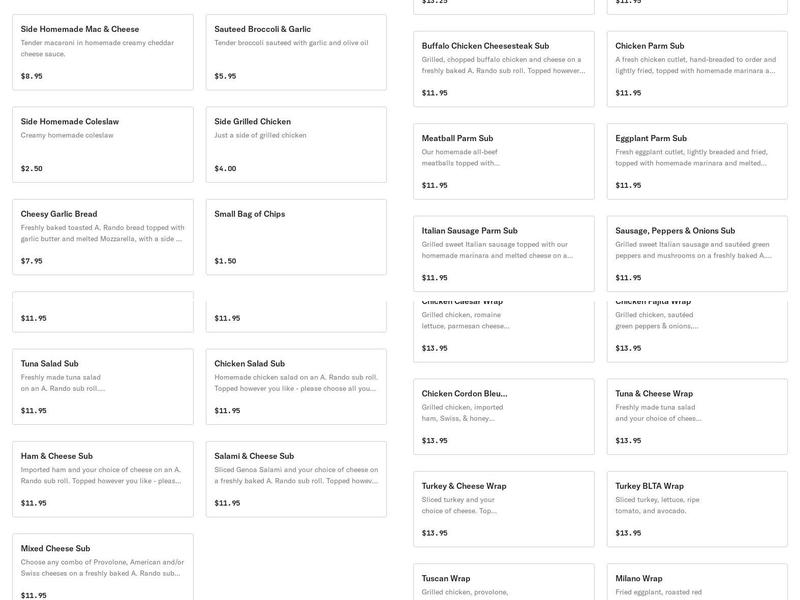 Eddie's Pizza & Grill Menu