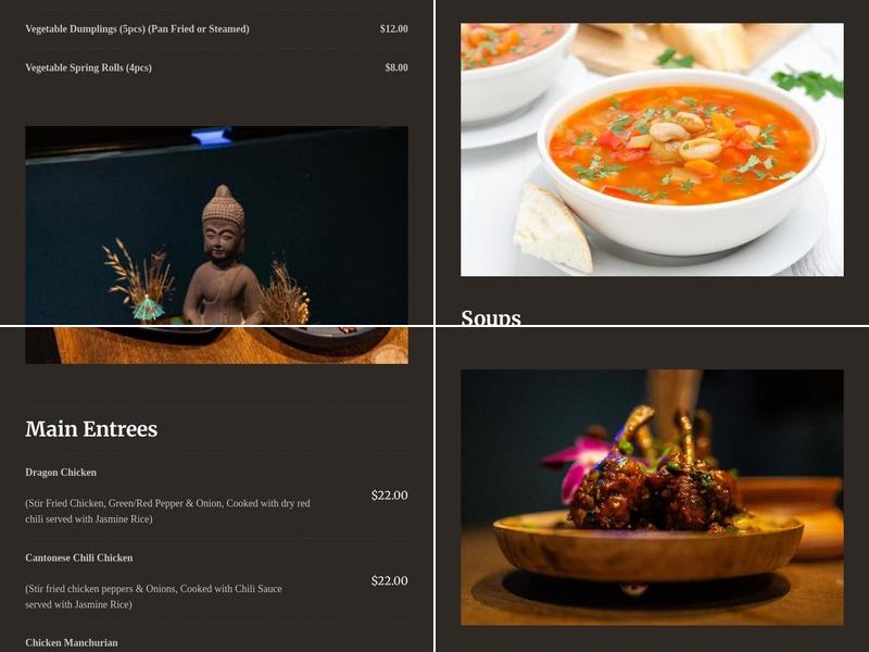 Jinsoy Menu