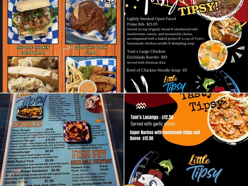 Little Tipsy Menu