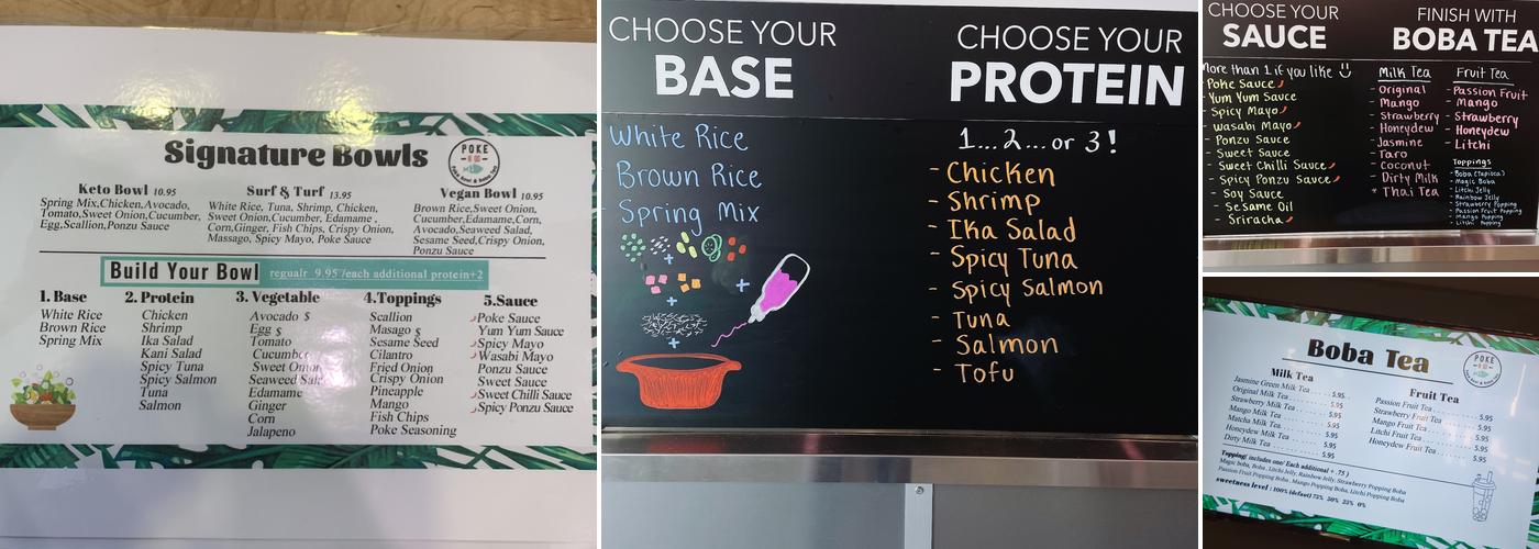Poke N Go Menu