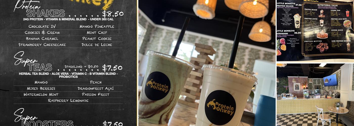 Protein Monkey Menu