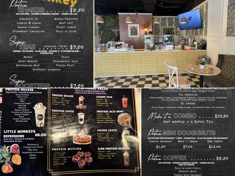 Protein Monkey Menu