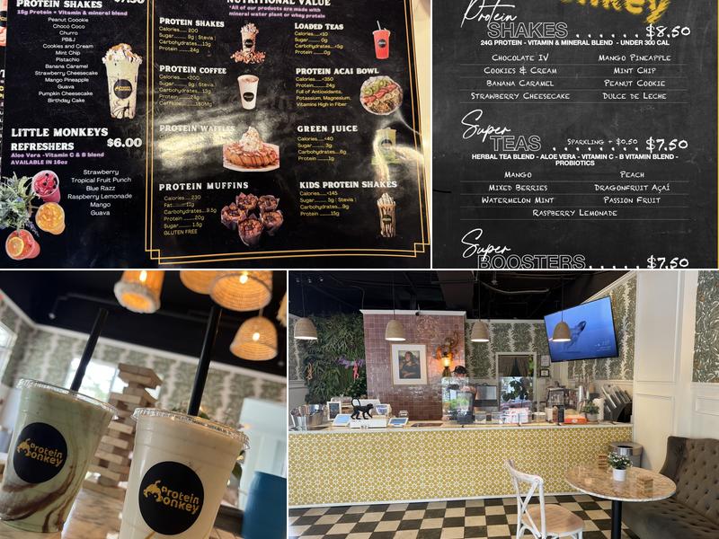 Protein Monkey Menu