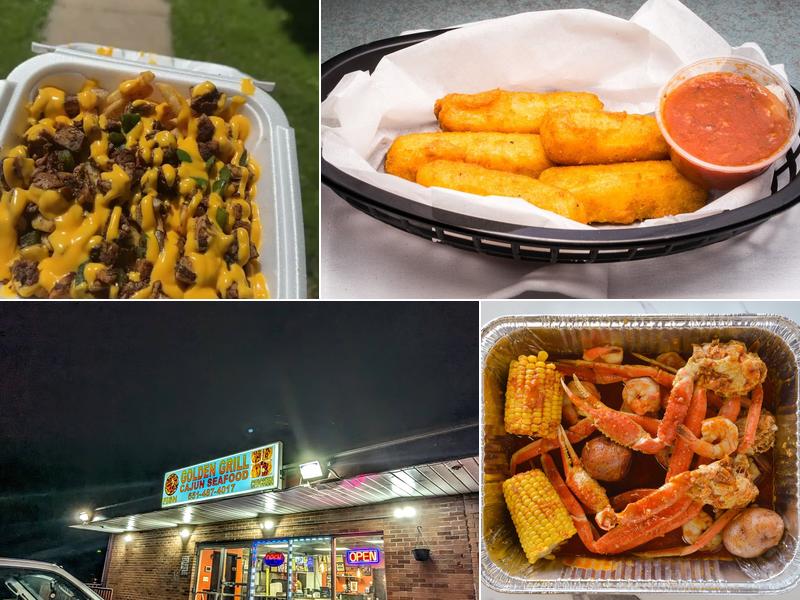 Golden grill & Cajun seafood