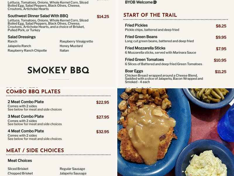 Big Hoss BBQ Menu