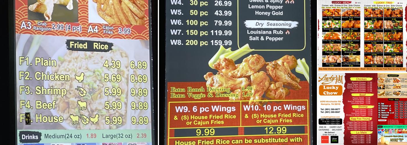 Lucky Chow - Elvis Presley Menu