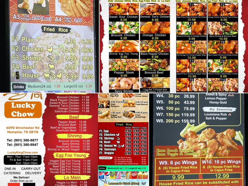 Lucky Chow - Elvis Presley Menu