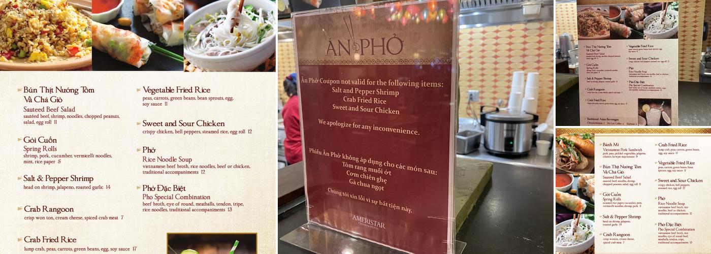 An Pho Menu