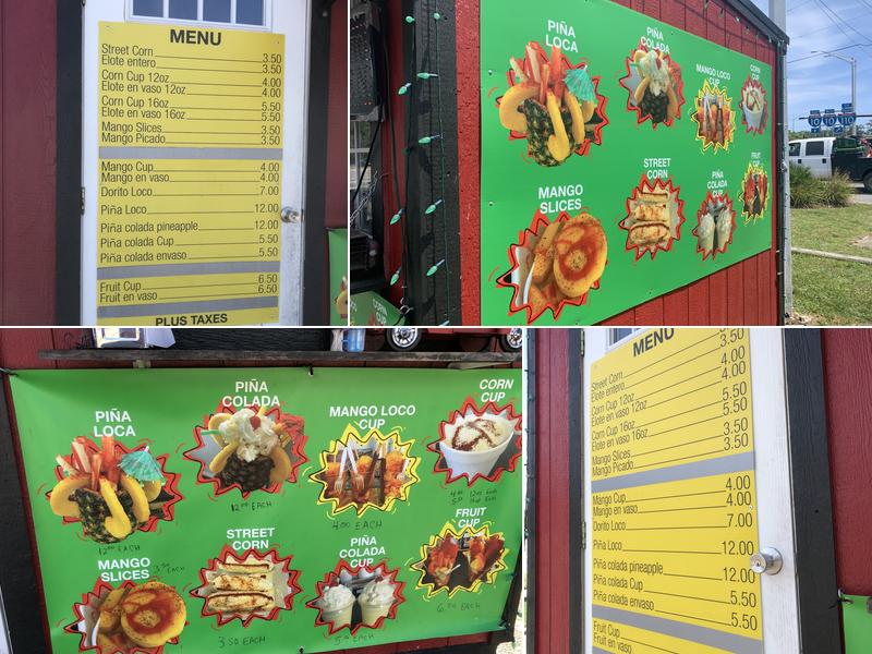 Mexican Corn Menu