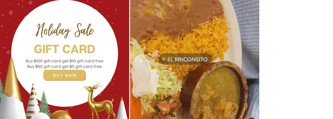El Rinconsito Menu