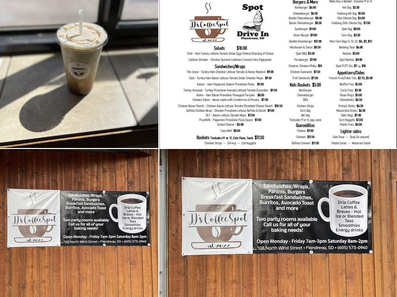 JJ’s Coffee Spot Menu