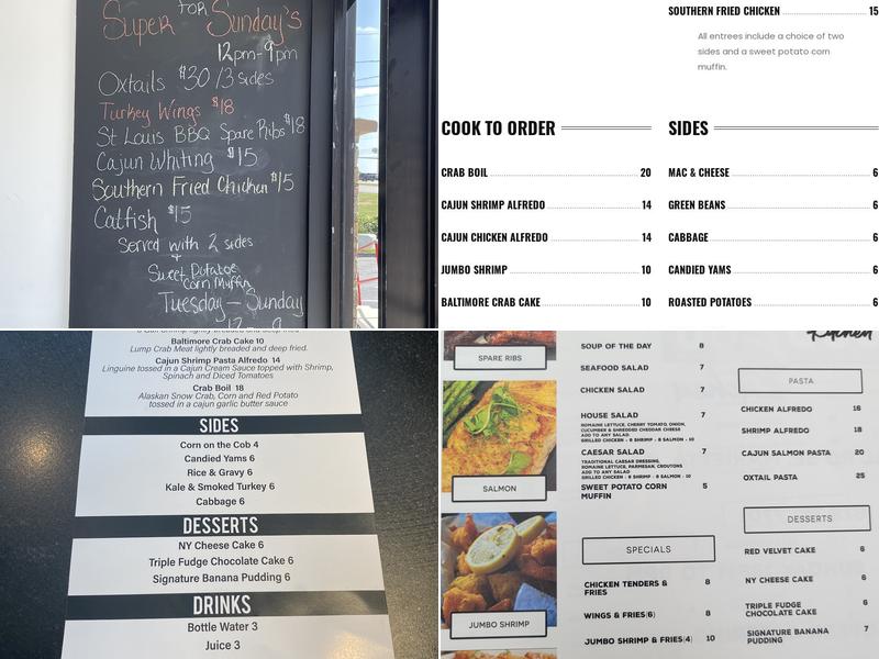 Good2Go Kitchen Menu