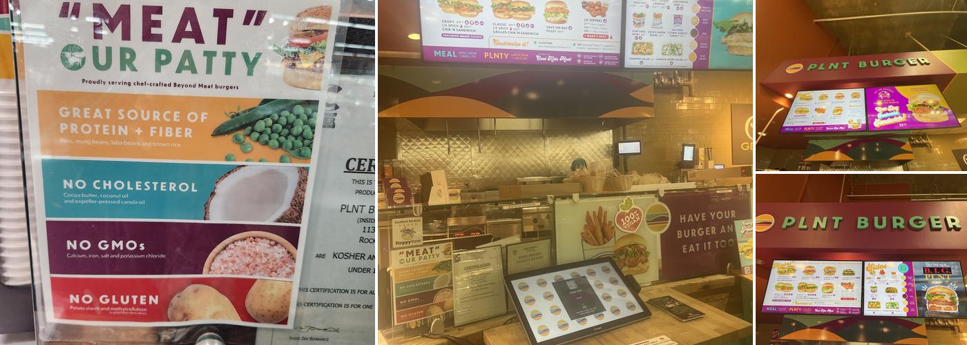 PLNT Burger Menu