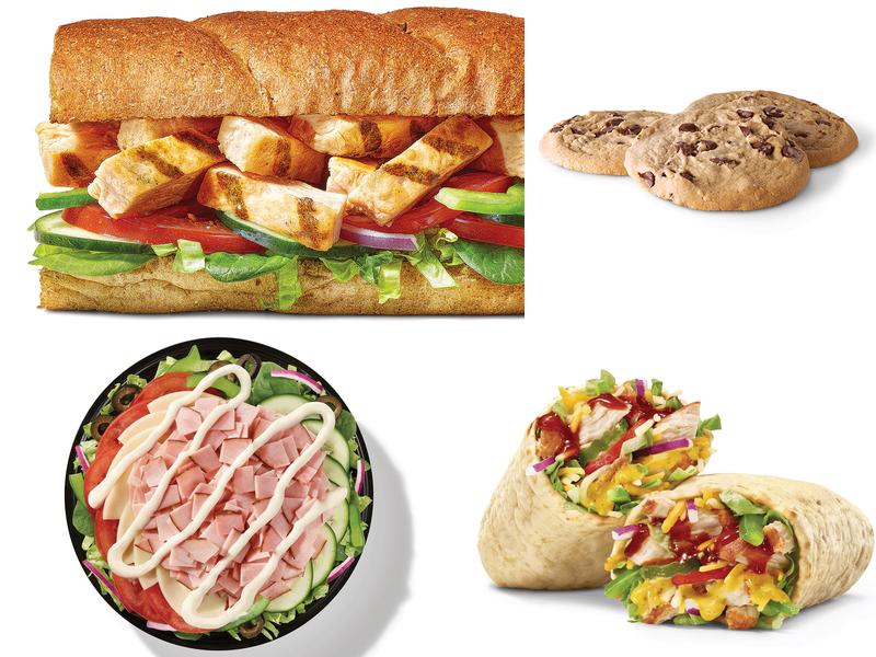 Subway Menu