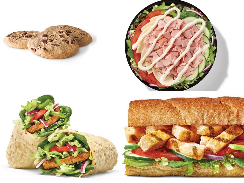 Subway Menu