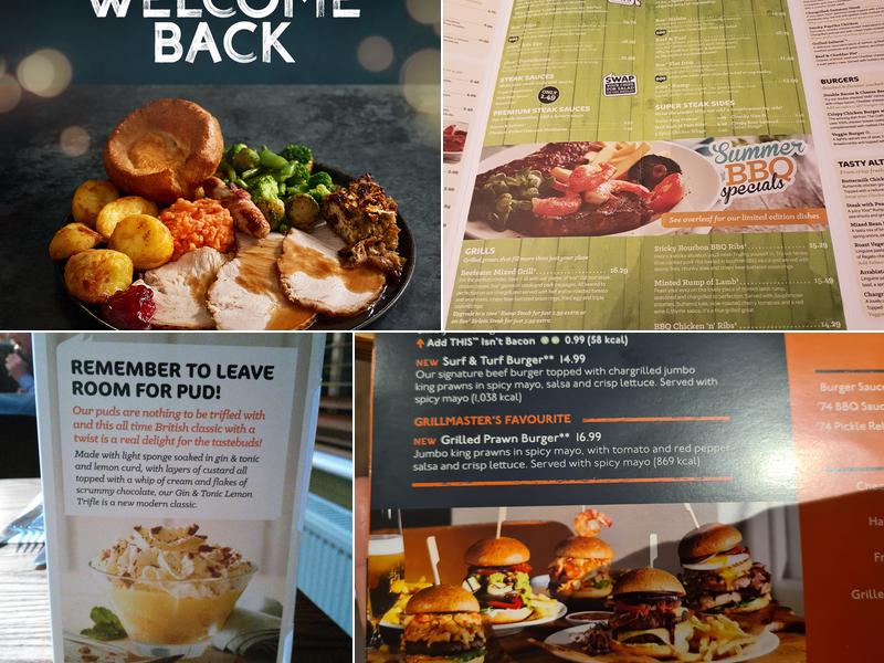 The Manor Inn Beefeater Menu